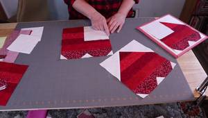 3 Easy Pieced Heart Tutorials for Quilting Projects