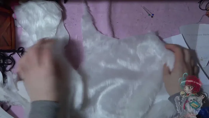 Cut out the patterns. The video shows how many pieces to cut out for each template.