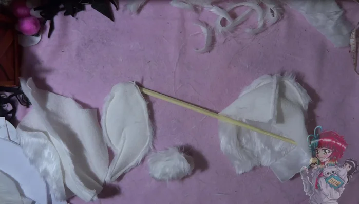 Sew the body pieces. Sew the wings and body pieces together.