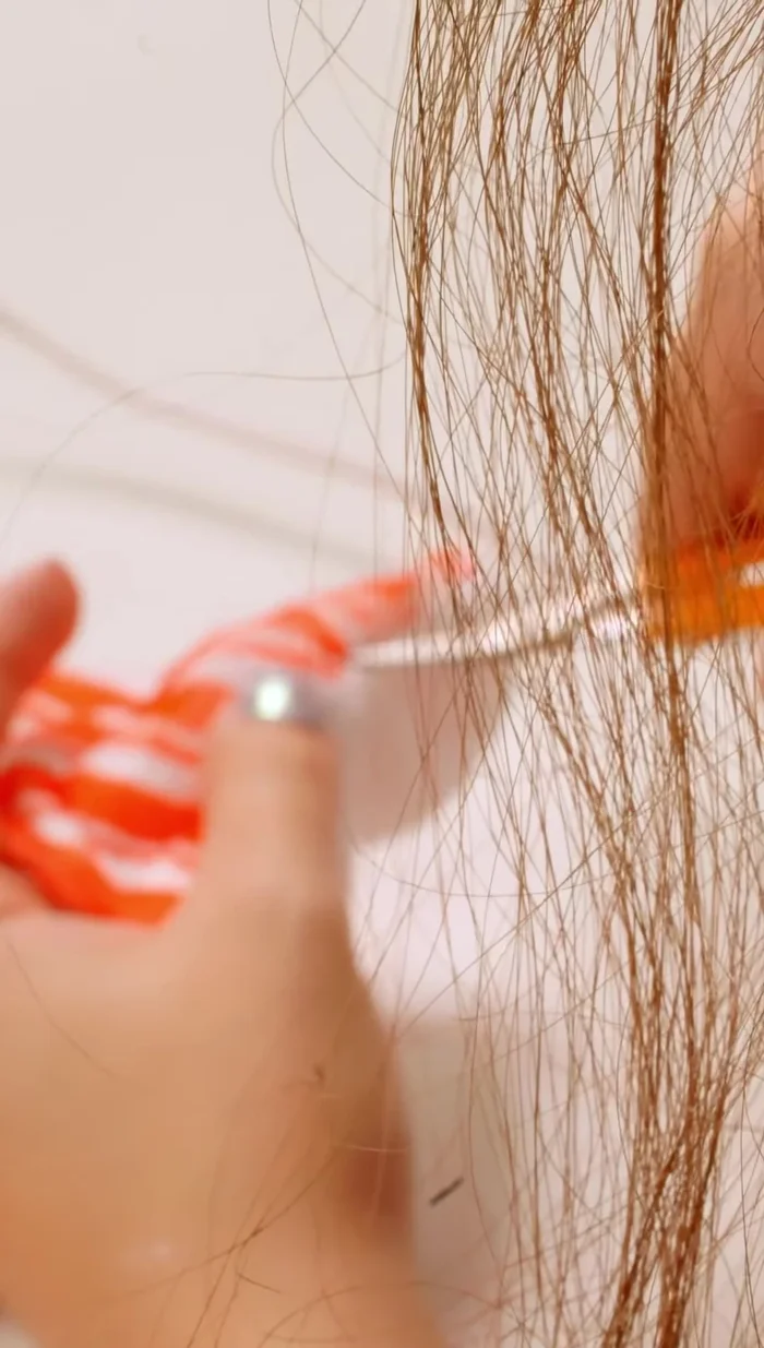 Close the opening with a ladder stitch.