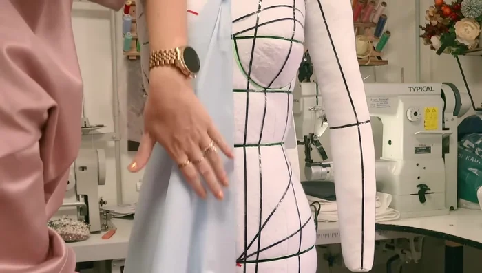 Name and draw all notches on each pattern piece as you drape.