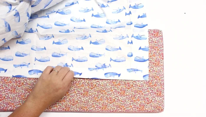 Sew the top hem (1.5 inches). Measure and adjust to ensure the final length matches your desired measurement.