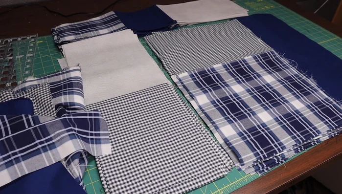 Cut and iron all fabric pieces.