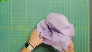 No-Sew Memory Pillow from a Shirt: Easy Envelope Tutorial