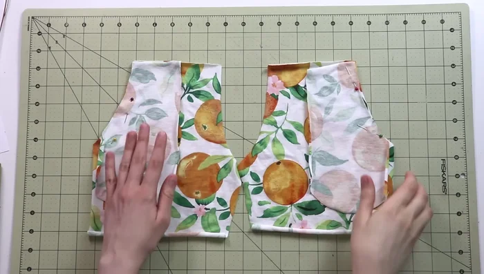 Sew the pockets (if applicable).