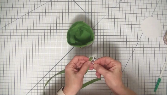 Tie the drawstring to close the case.