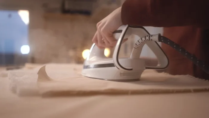 Create and attach the lining to the stays