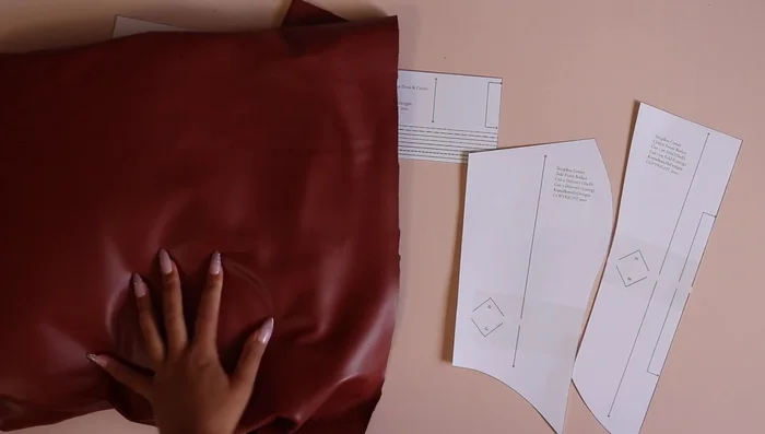 Cut out corset shell and lining. Sew vertical seam lines on both. Press seams open.