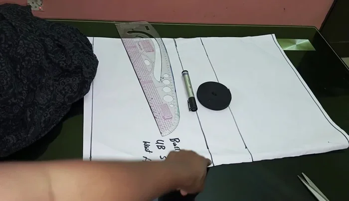 Take measurements: Bust (38 inches), Underbust (36 inches), Waist (30 inches).