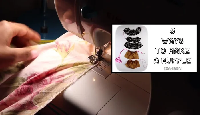 Attach Tier B to Tier A, right sides together, using a straight stitch.