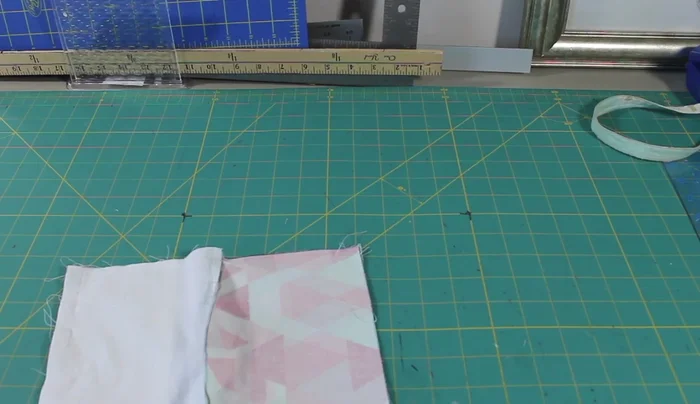 Turn the bag right side out: Use a chopstick to help push out the corners.