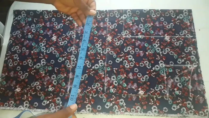 Apply bust, waist, and hip measurements (add 4 inches to bust for ease, use exact waist measurement, use bust measurement + 0.5 inch for hips).