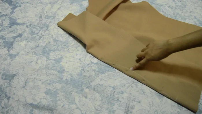 Press open darts and seam allowances.