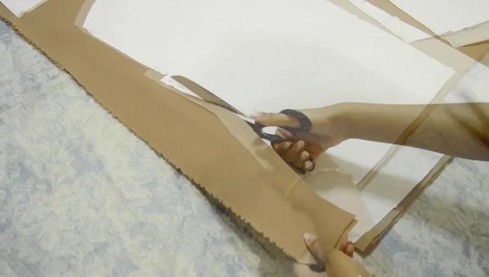 (Optional) Attach shoulder pads to shoulder seam allowances.