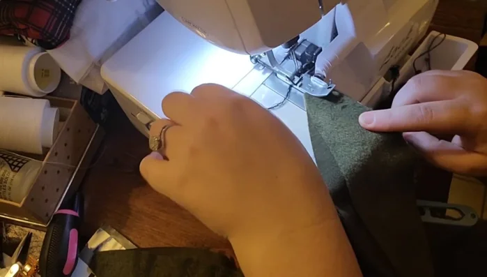 Attach eyes to body: Sew the completed eye panels onto the body panels.