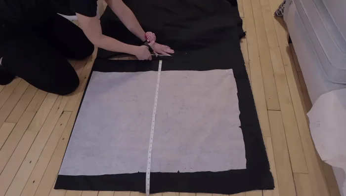 Cut out the fabric pieces according to your pattern.