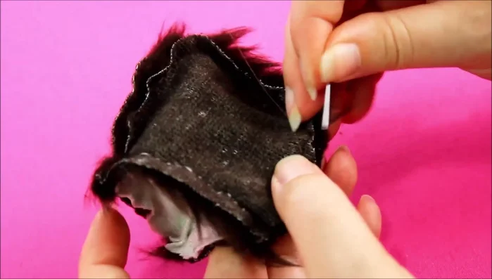 Stuff and Close: Stuff the body, then close the gap using a ladder stitch or invisible stitch to maintain a clean finish.