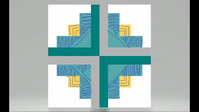 Add unexpected shapes (e.g., diamonds, squares) to create visual interest.