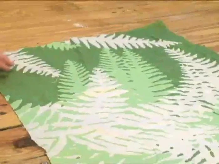 Cut identical shapes from the rest of your fabric.