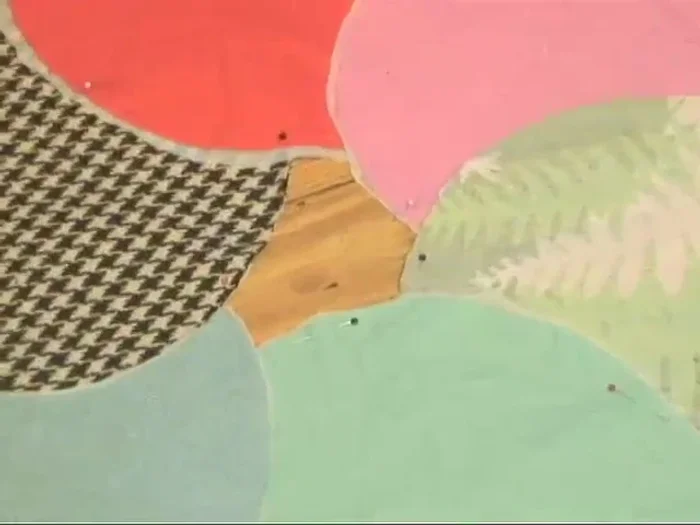 Sew the pieces together, leaving a 4-5 inch opening.