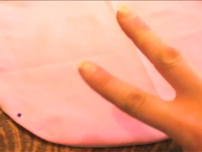 Steam out your finished placemats.