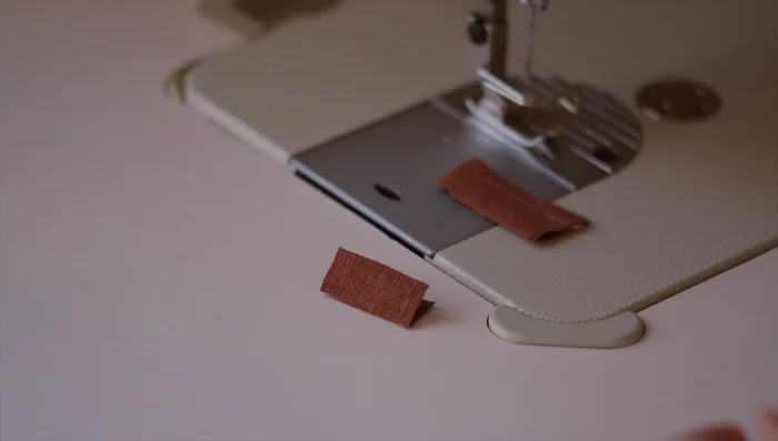 Turn and press stems: Turn right side out using a stick and straw method (optional) or by hand; press.