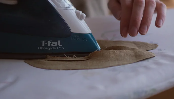 Press seams open and flat.