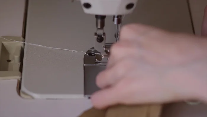 Attach top stem: Place top stem at center top, stay stitch.