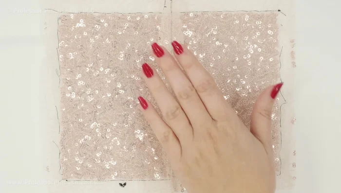 Press seams on the wrong side using a low heat and a press cloth.