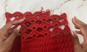 Easy Crochet Lace Trim Scarf: A Beginner-Friendly Pattern