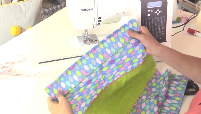 Create a tube: Sew the main fabric piece into a tube, leaving a gap at one end for gathering. 