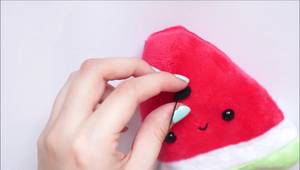 Quick & Easy Watermelon Plush DIY: A Step-by-Step Guide