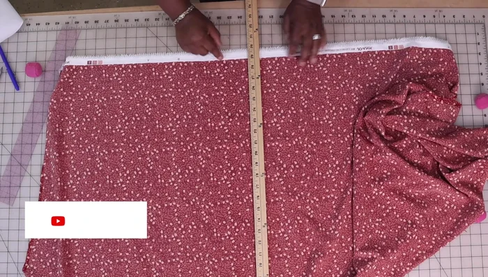 Mark notches and fold lines on your fabric pieces.