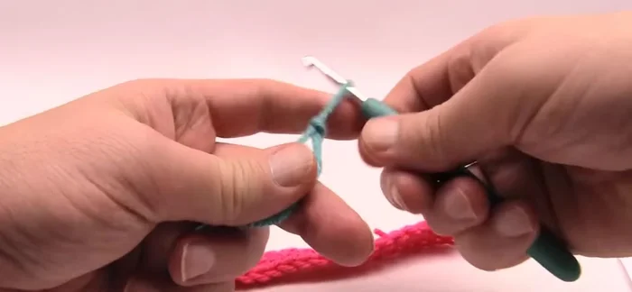 As you proceed, the triangle pattern will naturally form as you increase and decrease stitches according to the chart. Rows will be identical every other row.