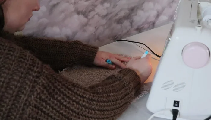 Add a layer of fusible interfacing for stability.