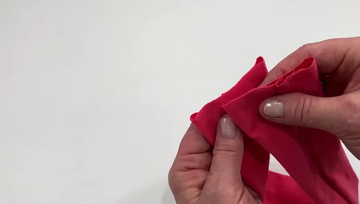 Trim the seam and turn right side out.