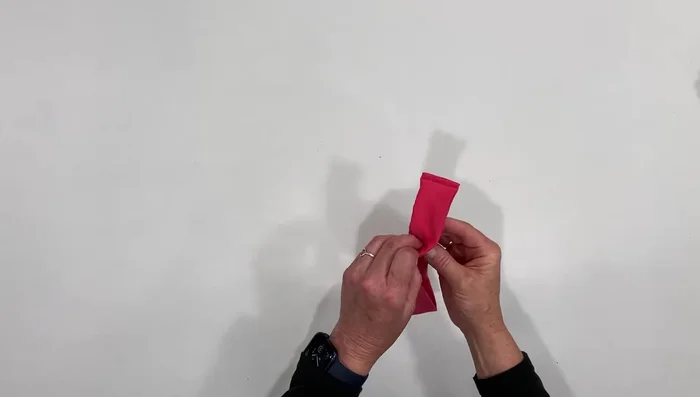Trim the seam and turn right side out.