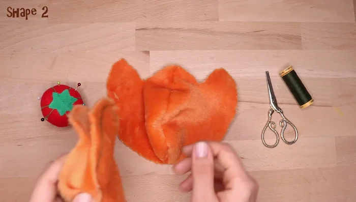 Repeat step 1 with the remaining two pieces.