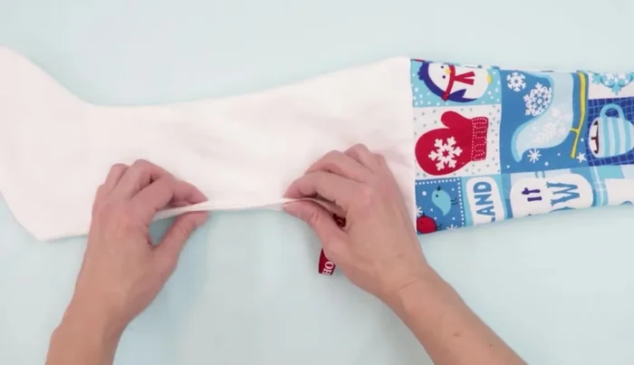 Sew the lining opening closed using a slip stitch or a very small machine stitch (1/8 or 1/16 inch). Press or finger press flat.