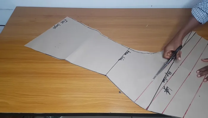 Cut out the main fabric pieces.