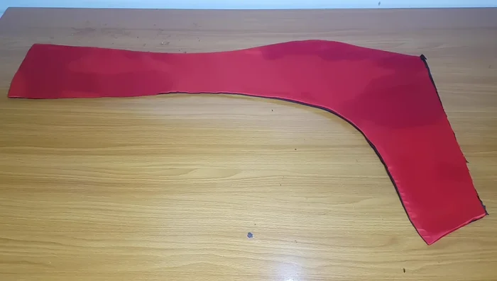 Finish the hem and any remaining details.