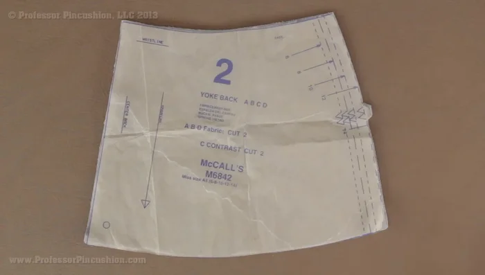 Press the seam open to make it flat.