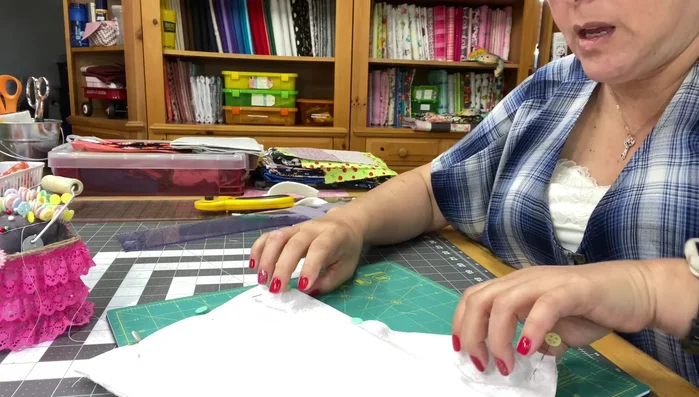 Sew around the entire perimeter, leaving a 2-3 inch opening for turning. Clip corners.