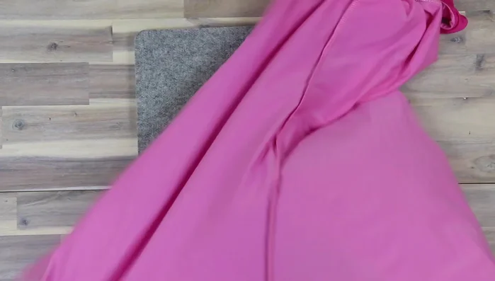 Press each back seam to the same side (left, when right sides up).