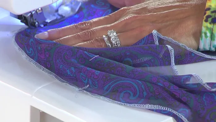 Trim excess threads and optionally apply fray check to prevent unraveling.