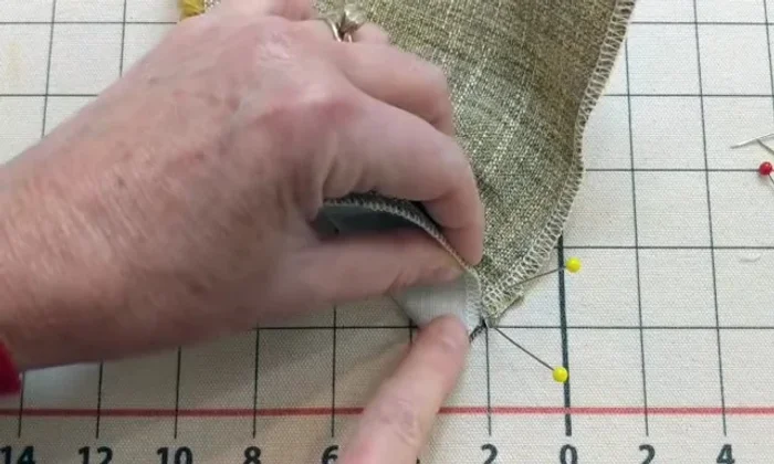 Repeat steps 3 and 4 on the other side of the corner.