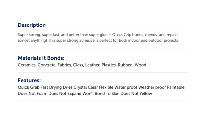 Apply Quick Grip glue to the center front seam on both fabric and boot, aligning and pressing firmly.