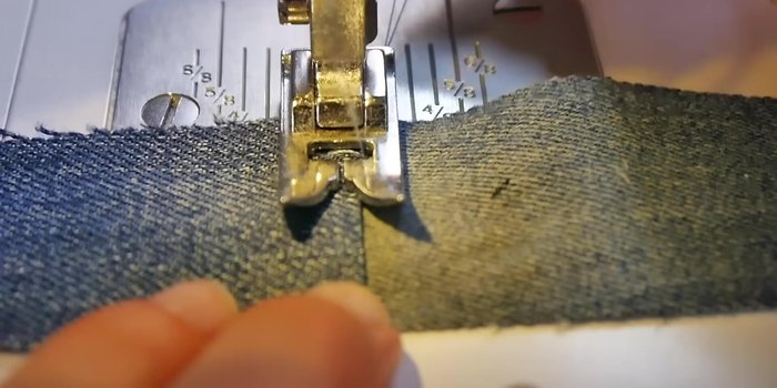 Iron the strips: Use a special ironing device to flatten and straighten the strips.