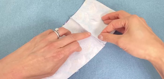 Press seams: Open and press all seams flat.