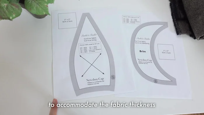 Download and print the pattern (adjust scaling as needed).